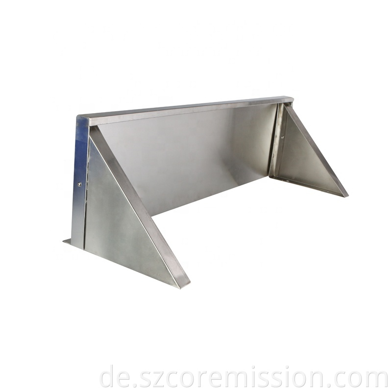 Customized Stainless Steel Kitchen Corner Wall Mount Shelf